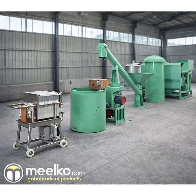 Linea de extraccion de aceite de palma 8 tn dia