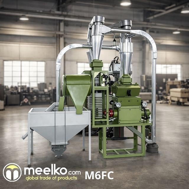 Molino de Harina de Trigo 400 kg/h – Kit Completo Industrial
