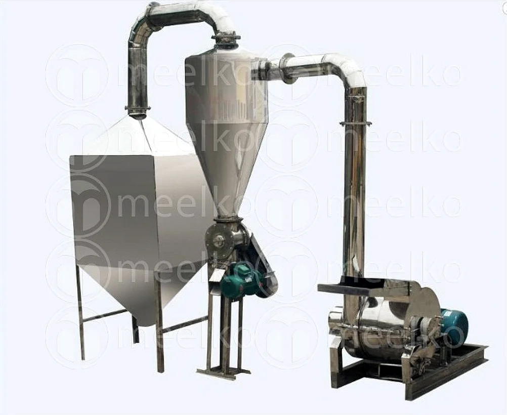 Molino inoxidable para harina de consumo humano 350–500 kg/h