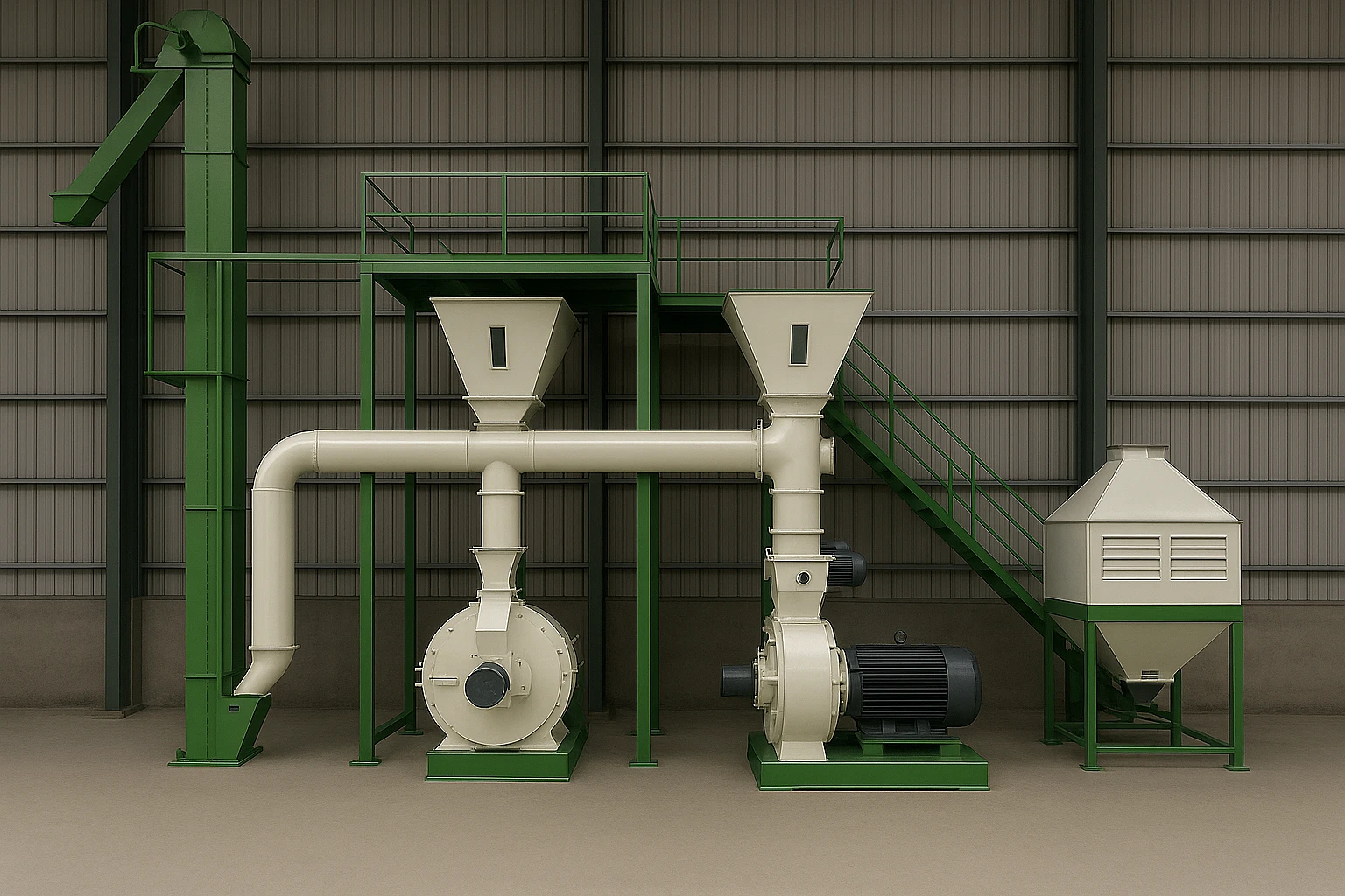 Planta de Pellet 1000 kg/h
