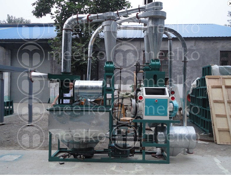 Molino completo para harina de trigo 500kg kit completo