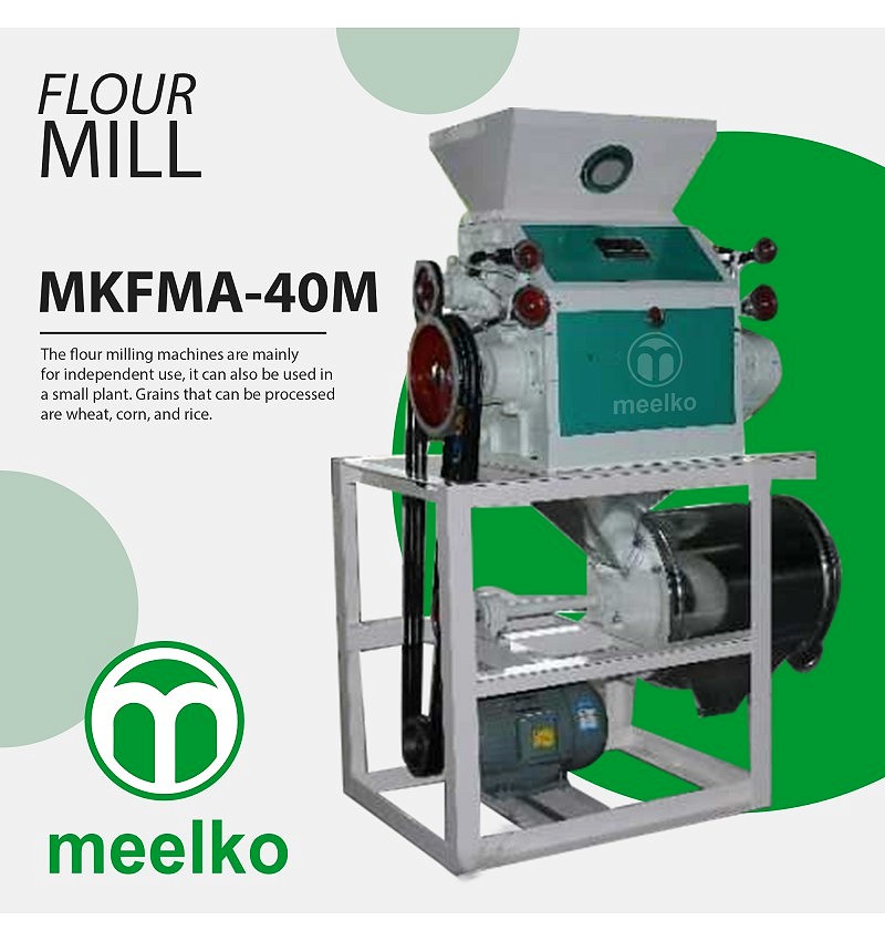 Molino de harina MKFMA-40M de 150–200 kg/h