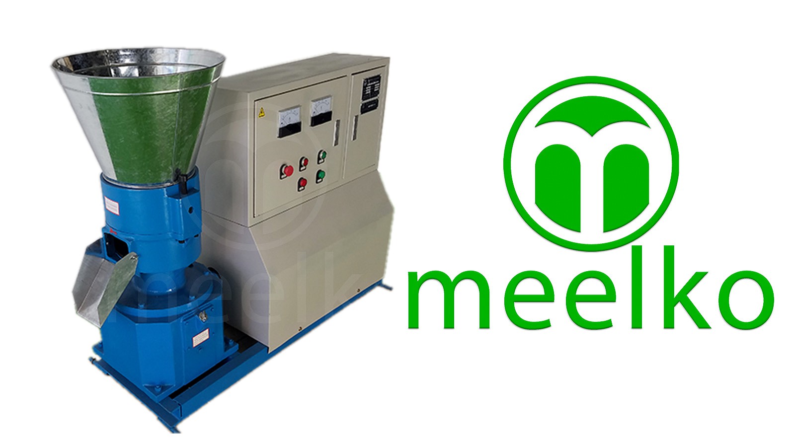 Peletizadora 300mm electrica 22 kw para alfalfas y pasturas 600-800kg - MKFD300C