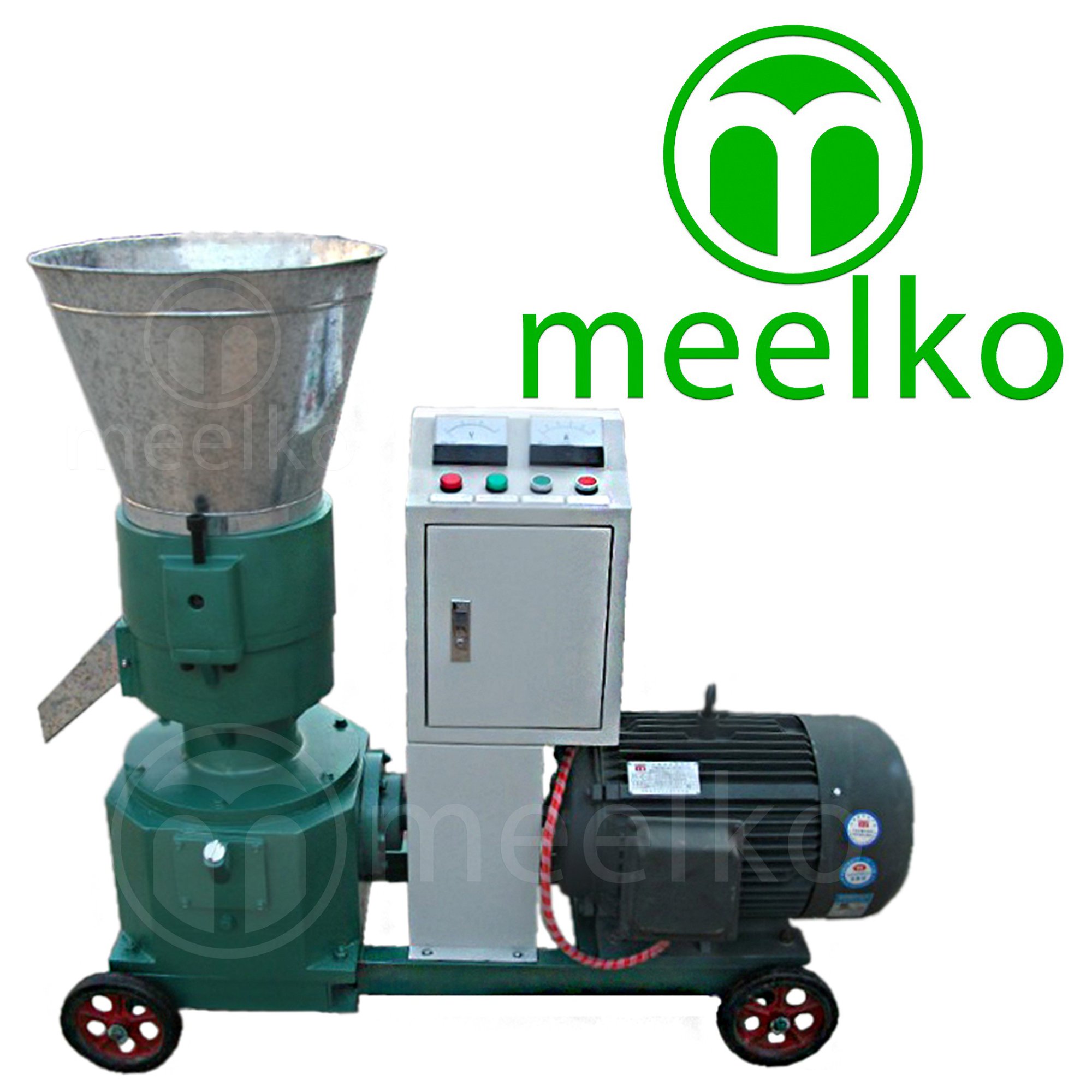 Peletizadora eléctrica 200 mm 7.5 kW para pasturas – MKFD200B
