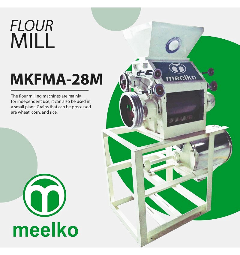 Molino de harina MKFMA-28M 100-150 kg/h