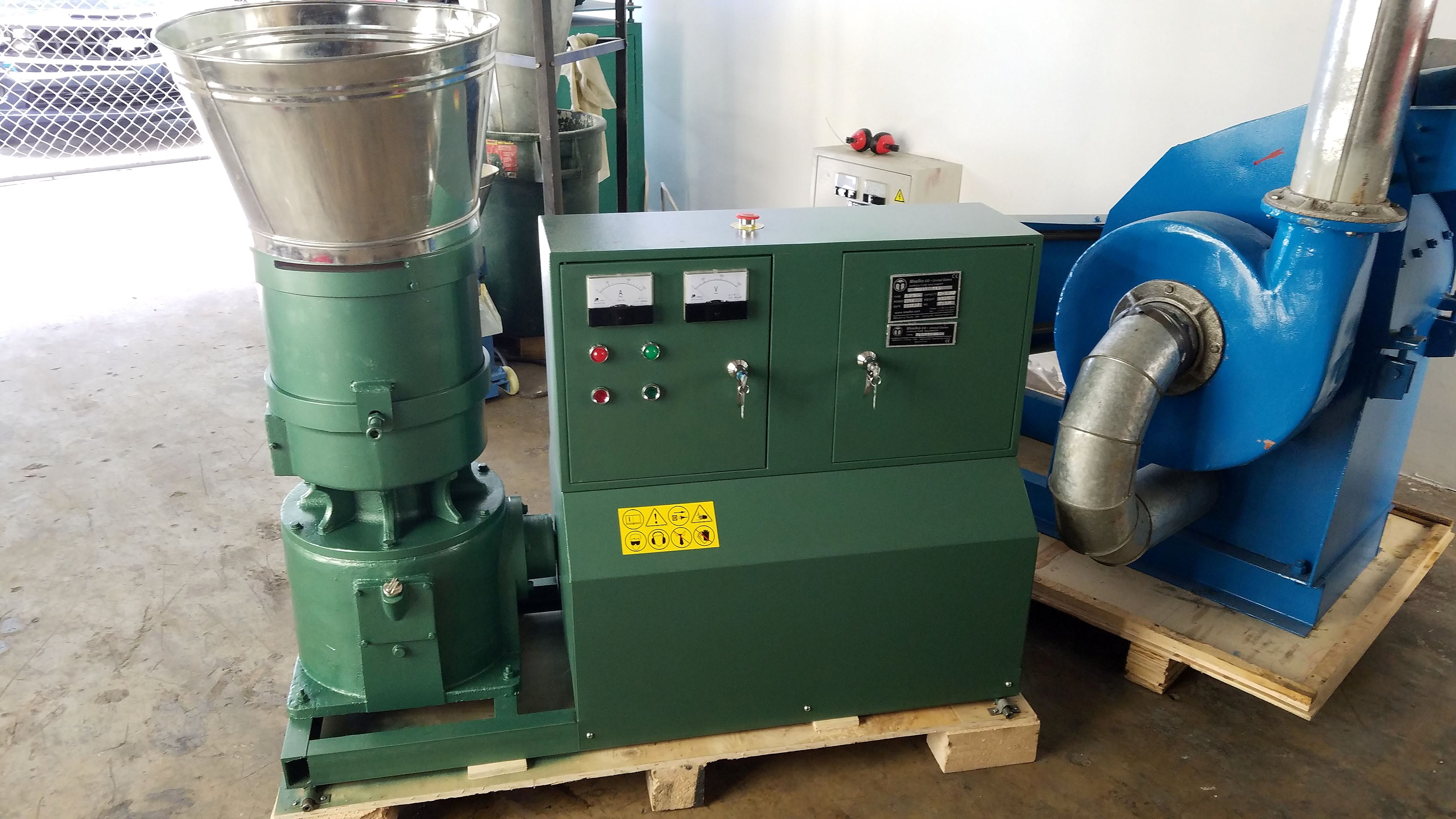 Peletizadora 360mm eléctrica 22 kw para alimentos balanceados 680-820kg - MKFD360C