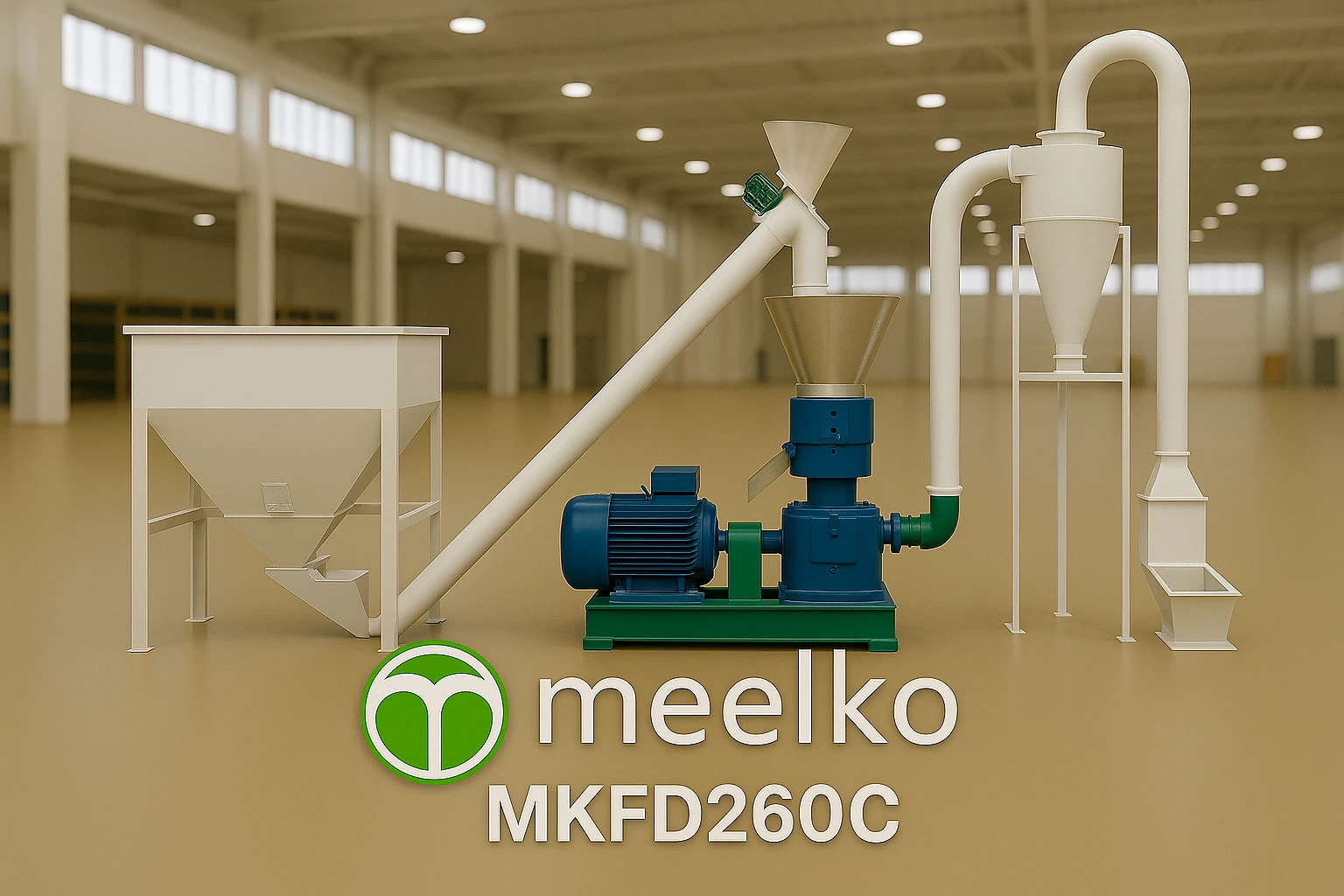 Planta de Pellet 300 kg/h